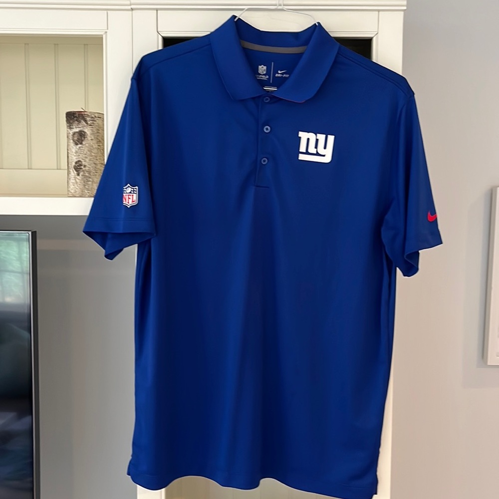 NY Giants Nike Dri-fit polo shirt, men’s L